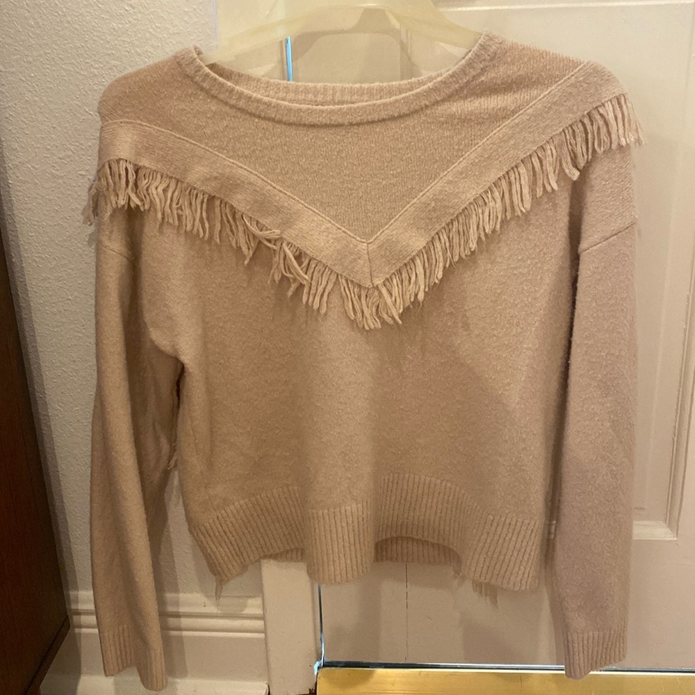 Tan Greylin sweater. Size S.